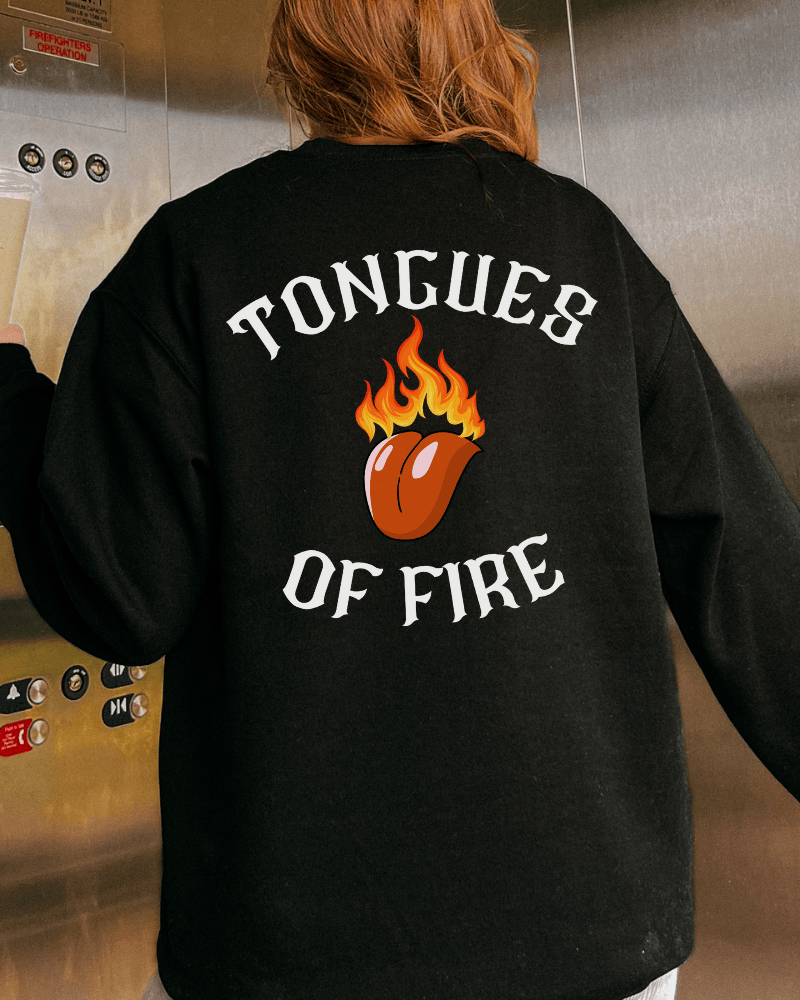 Tongues of Fire Crewneck