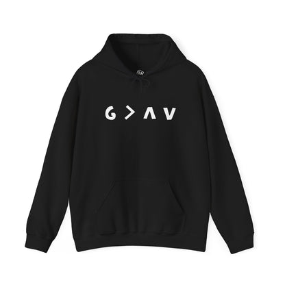 God is Greater Than the Ups and Downs Hoodie