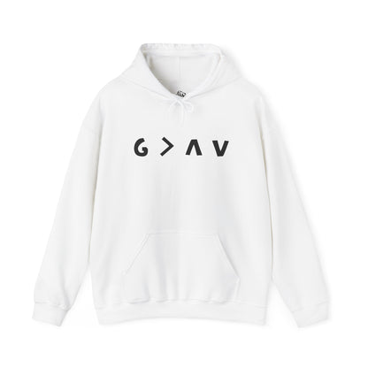 God is Greater Than the Ups and Downs Hoodie