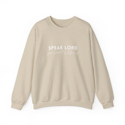 Speak Lord Crew Neck Sweatshirt