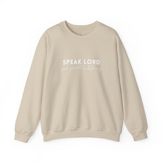 Speak Lord Crew Neck Sweatshirt