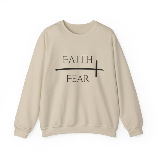 Faith over Fear Crewneck Sweatshirt