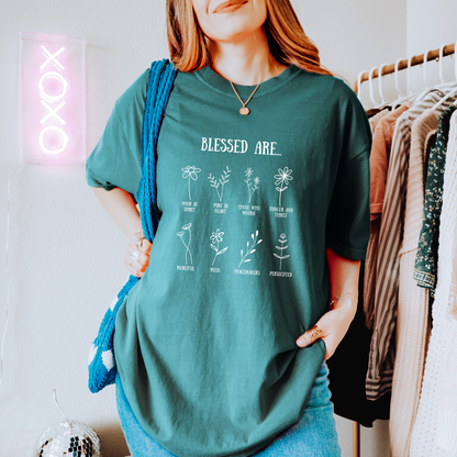 The Beatitudes | Matthew 5:3-12 Tee