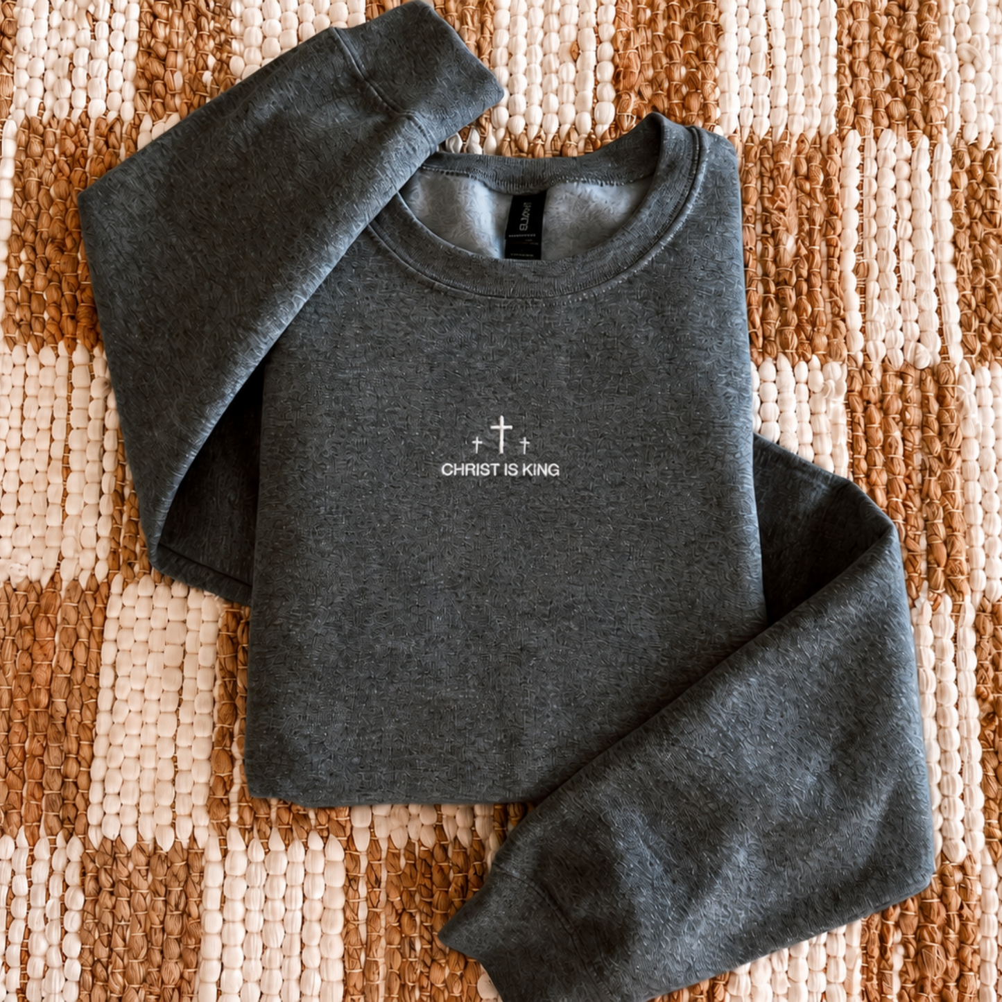 Christ is King | Embroidered Crewneck