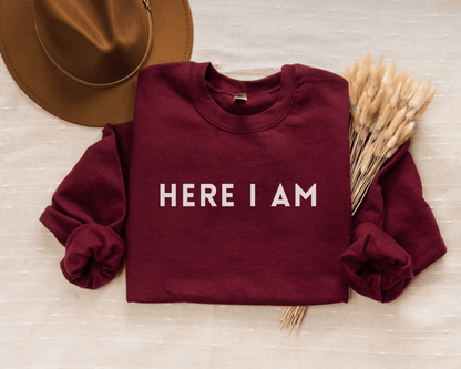 Here I Am Crewneck