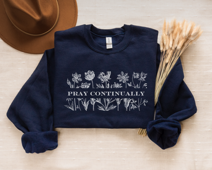 Pray Continually Crewneck