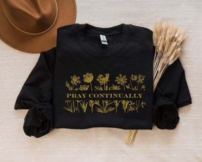 Pray Continually Crewneck