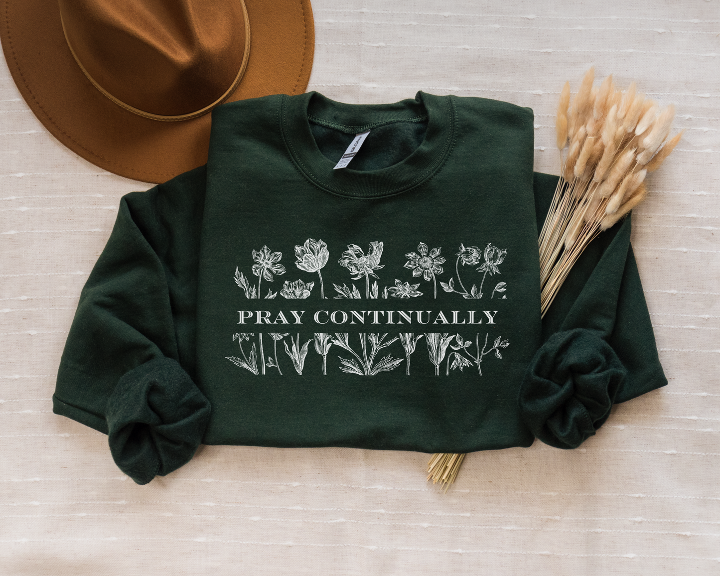 Pray Continually Crewneck