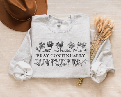 Pray Continually Crewneck