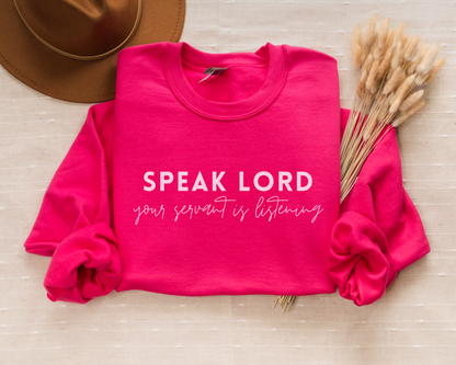 Speak Lord Crewneck