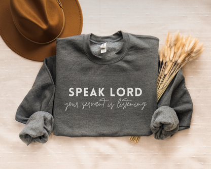 Speak Lord Crewneck