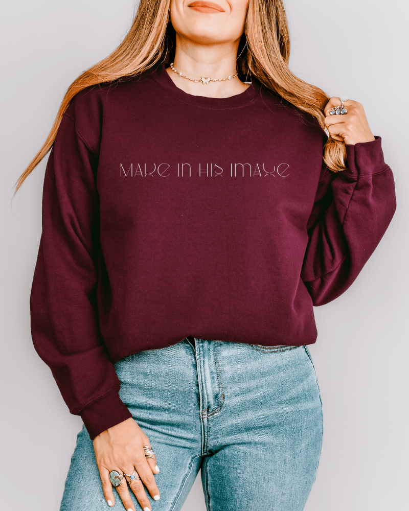 Made in His Image Crewneck