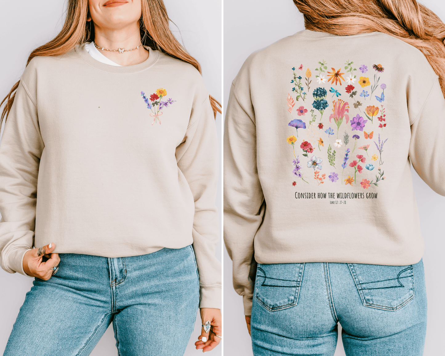 Consider How to Wildflowers Grow Crewneck