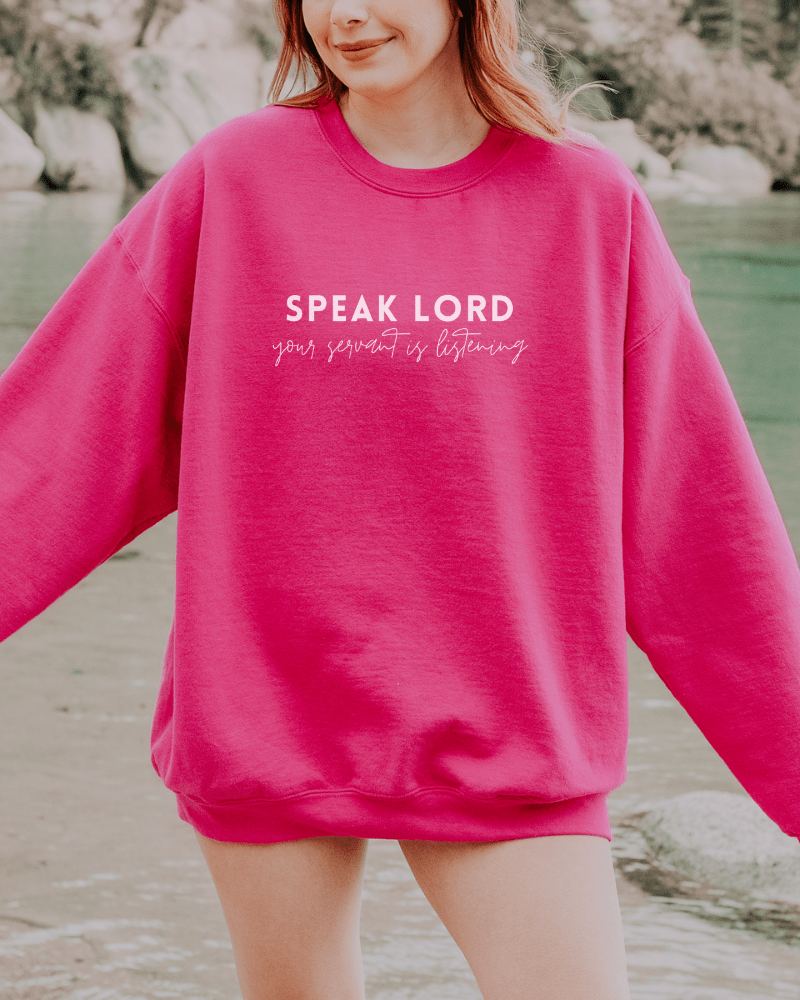 Speak Lord Crewneck