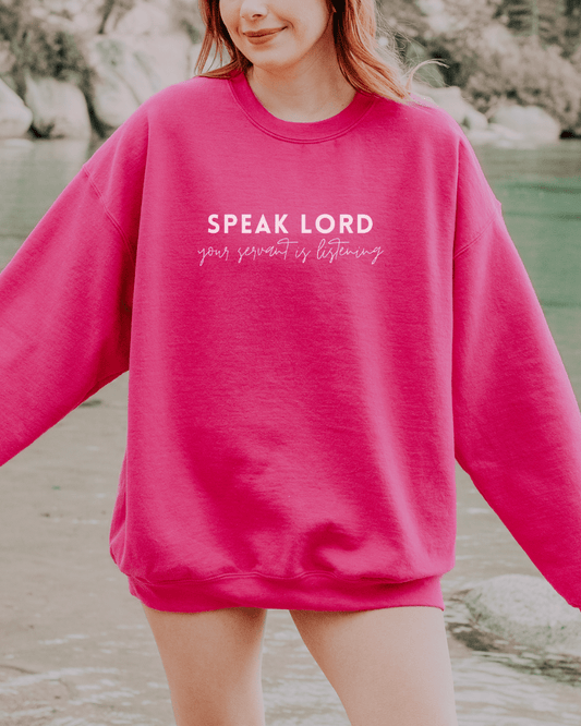 Speak Lord Crewneck